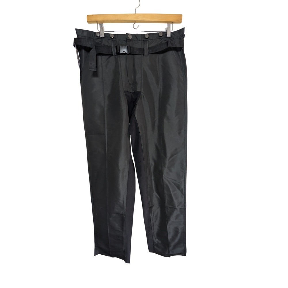 Force‎ Sports USA Hockey Referee Pants Black Teflon PPNT Size Medium Mens NEW